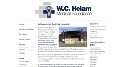 Desktop Screenshot of heiamfoundation.org